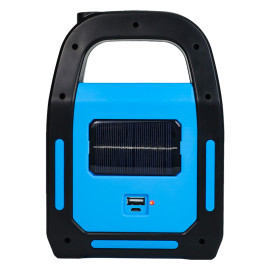 GÜNEŞ ENERJİLİ ACİL DURUM KAMP DEPREM FENERİ 3 KADEMELİ USB ÇIKIŞLI SOLAR LAMBA