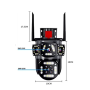 Çift Panaromik Lensli PTZ 6MP Kamera Hareket Takipli Gece Görüşlü Alarmlı Bildirimli Su Geçirmez Onvif WiFi Güvenlik Kamerası Çift Panaromik Lensli PTZ 6MP Kamera Hareket Takipli Gece Görüşlü Alarmlı Bildirimli Su Geçirmez Onvif WiFi Güvenlik Kamerası