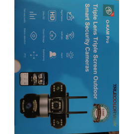 3 Kameralı 9mp Wıfı Ptz Kamera Gece Görüşlü O-kam 6030 Güvenlik Kamerası