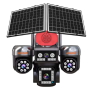 4 Kamera 3PTZ 12mp 4G Solar Sim Kartlı Çift Güneş Panelli Güvenlik Kamerası AV-S446 4 Kamera 3PTZ 12mp 4G Solar Sim Kartlı Çift Güneş Panelli Güvenlik Kamerası AV-S446