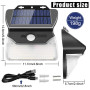Solar 110 Led Lamba Hareket Sensörlü Güneş Enerjili Aydınlatma Solar 110 Led Lamba Hareket Sensörlü Güneş Enerjili Aydınlatma
