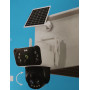 O-KAM 3950 10x Optik Zoom Beyaz Renk PTZ Solar Sim Kartlı 4G Güvenlik Kamerası Güneş Enerjili Kamera