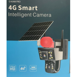 O-KAM 3916 PTZ Solar Sim Kartlı 4G Güvenlik Kamerası Güneş Enerjili Kamera OKAM 3916